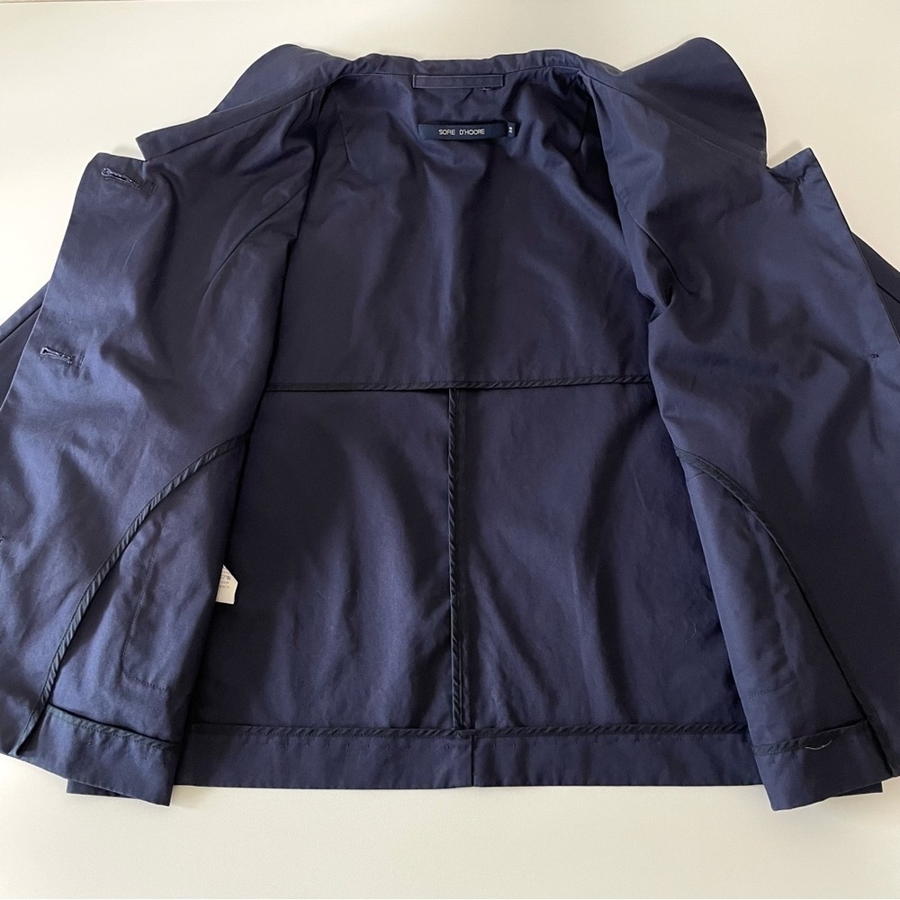 Sofie D’hoore Boxy Cropped Button Front Cotton Ja… - image 8